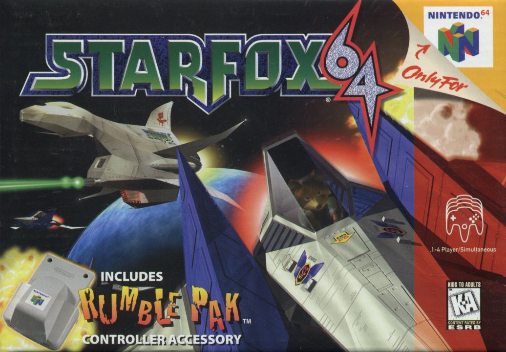Star Fox 64 [Player's Choice] box art for Nintendo 64